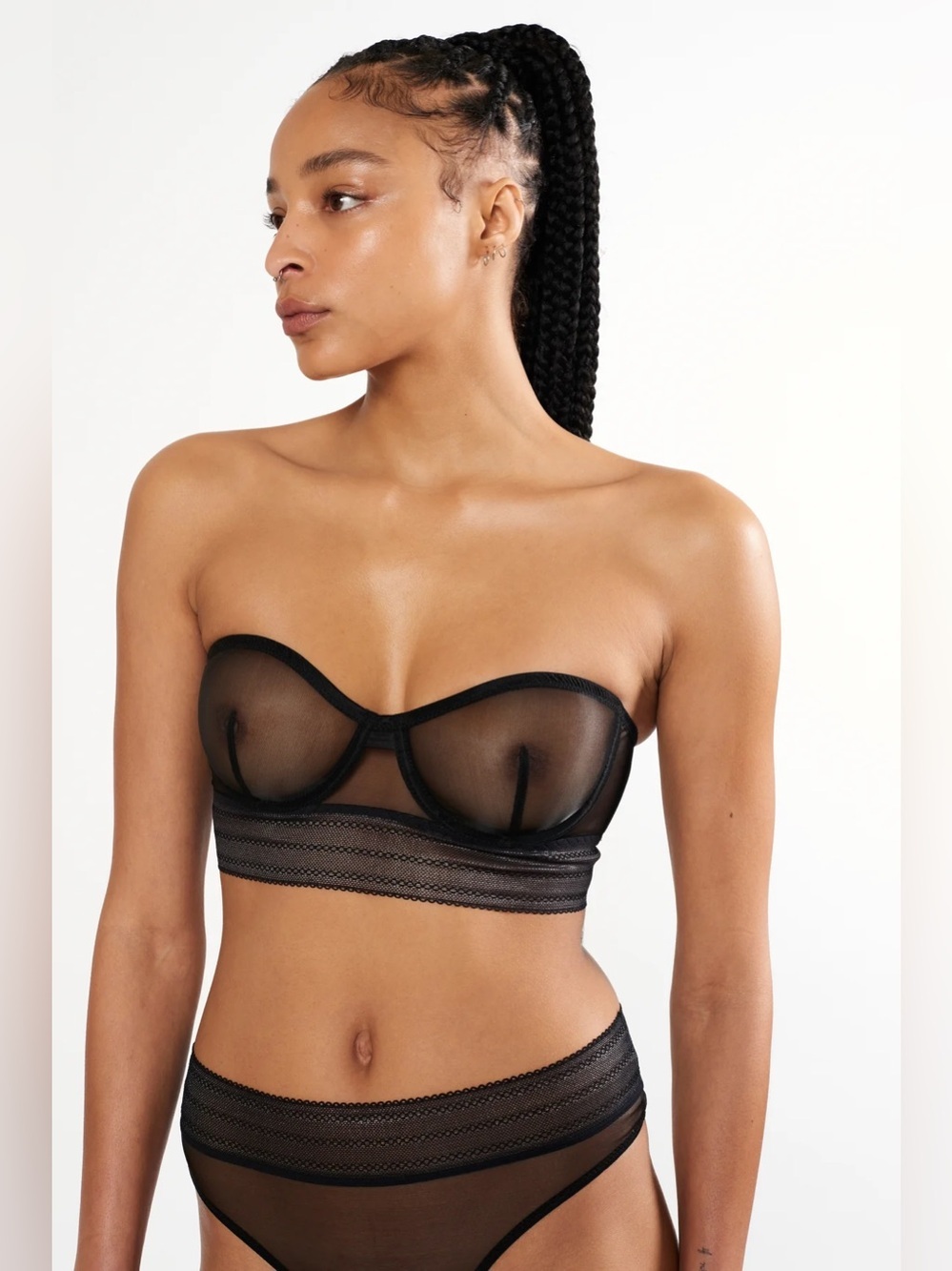NWT Else Bare Underwire Strapless Bra Size 36DD